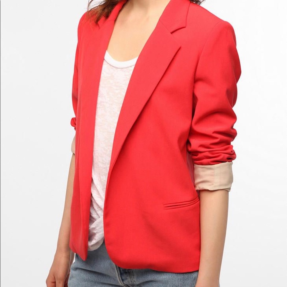 NWT silence + noise Coral blazer Size:S
